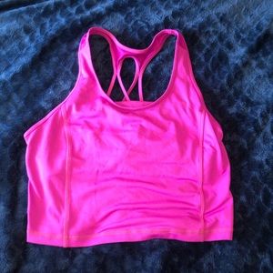 Very cute hot pink too with built in bra!